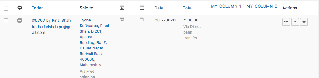 Add A New Column On WooCommerce Orders Page - New Columns Sortable on WooCommerce Orders page
