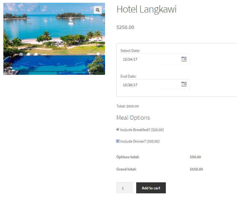 WooCommerce Booking & Appointment plugin compatibility with WooCommerce Product Addons - Tyche Softwares