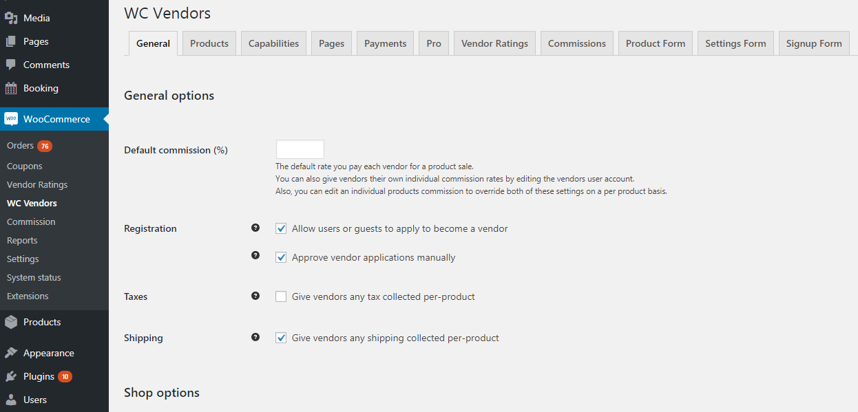 Integration of WC Vendors Pro plugin with Booking & Appointment Plugin for WooCommerce - Tyche Softwares