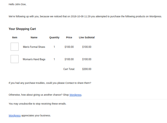 Include the WooCommerce email Template Style