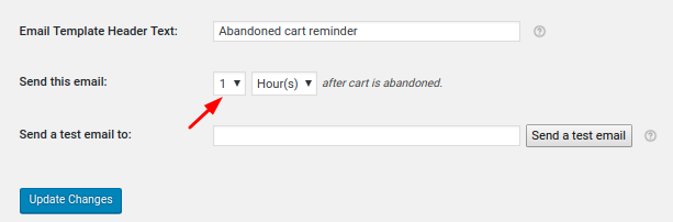 Setup abandoned cart email sequence