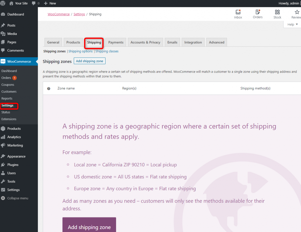 WooCommerce Shipping: How to Set Up Shipping Classes, Options & Zones ...