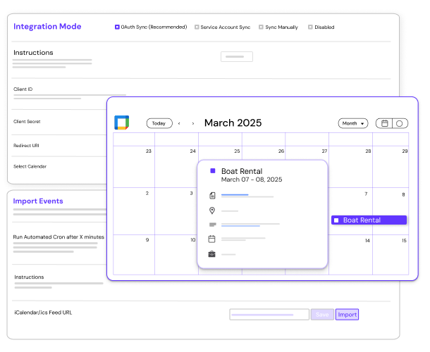 Booking & Appointment Plugin for WooCommerce 13 BKAP Integration and import Settings Google calendar