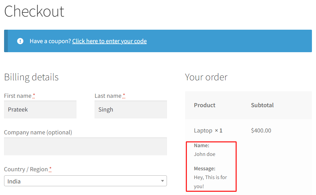 How to add custom fields to WooCommerce products? - Tyche Softwares