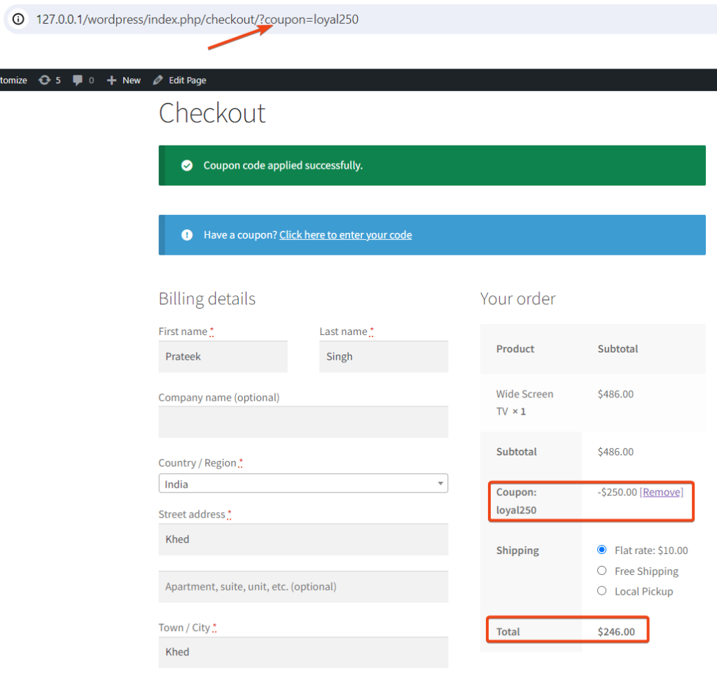 How to Add WooCommerce Coupons to the Checkout Page Using the URL