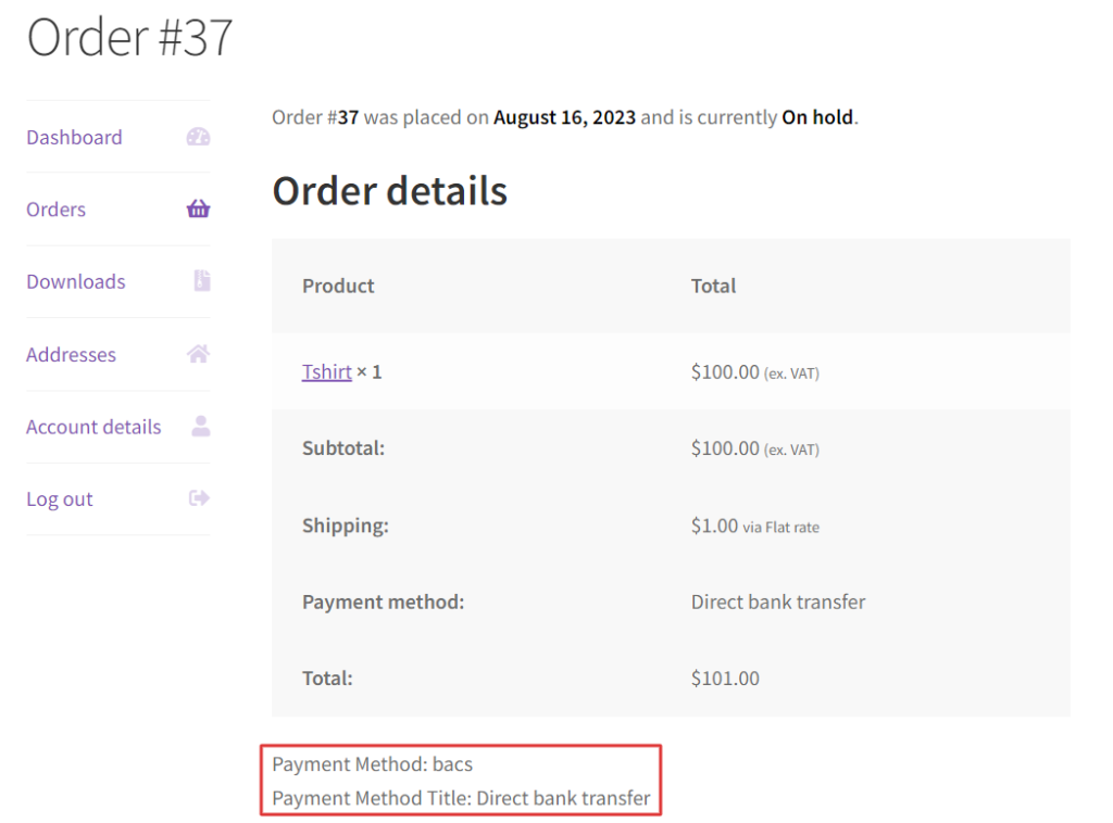 Get Order Information from WooCommerce $order object - Tyche Softwares