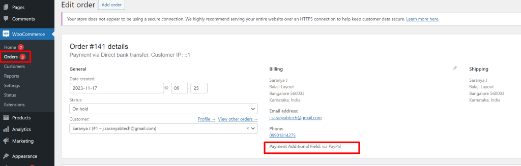 How to Add Custom Fields for Specific Payment Gateway in Woocommerce