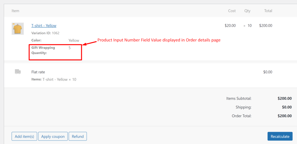 How to Customize the WooCommerce Product Page with a Product Input Number Field? - Tyche Softwares