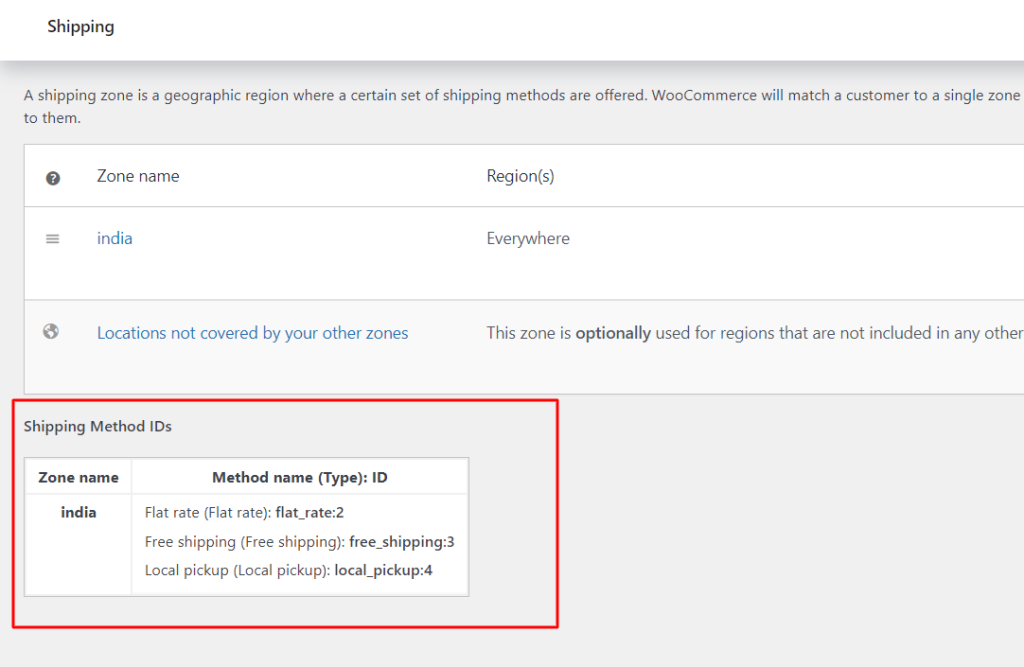 How to Show Shipping Method IDs in WooCommerce? - Tyche Softwares