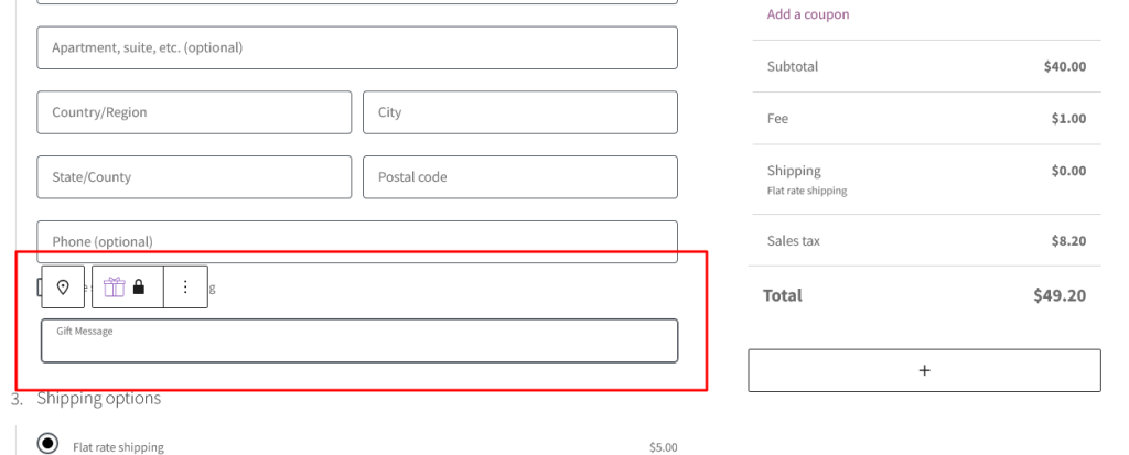 How to Add Custom Fields in WooCommerce Checkout Block? - Tyche Softwares