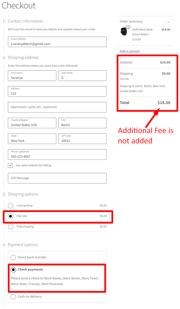 How to Add WooCommerce Checkout Fees Based on Shipping Method & Payment Method? (including in WooCommerce Checkout blocks) - Tyche Softwares