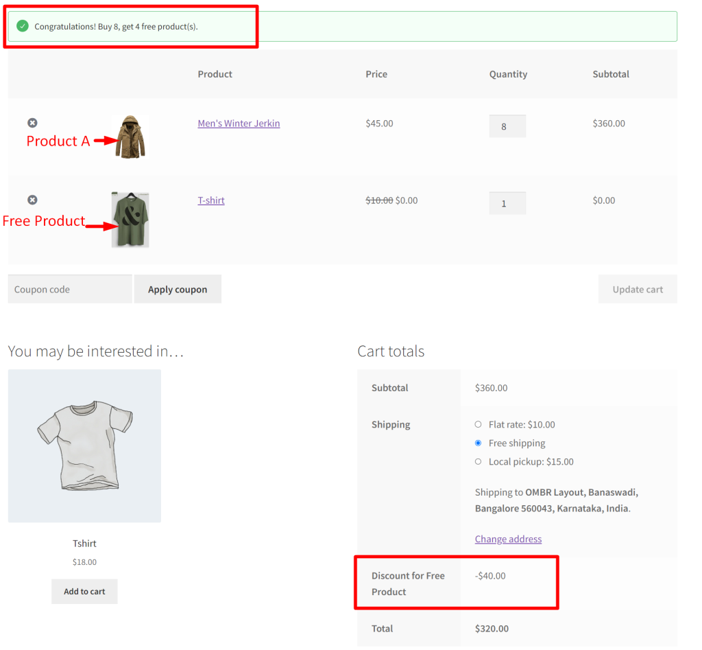 How to Apply a BOGO Rule as 'Buy 2 Get 1' Recursive Discount in WooCommerce? - Tyche Softwares