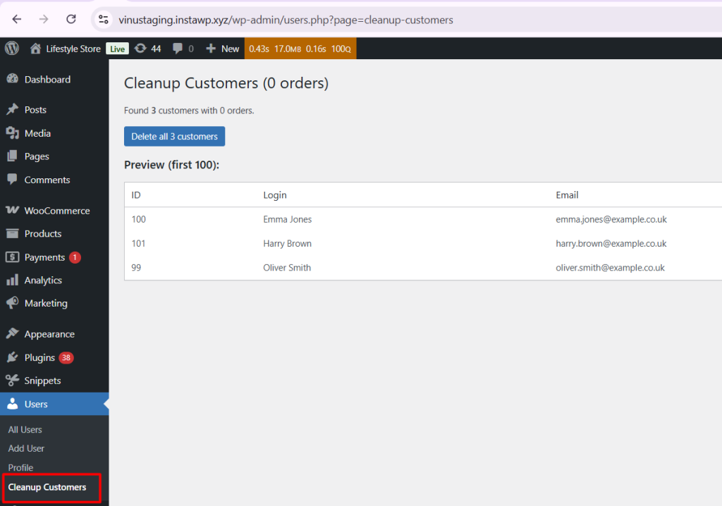 How To Delete WooCommerce Customers With Zero Orders? - Tyche Softwares