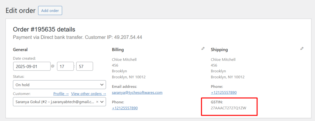 How to Add Additional Checkout Fields to WooCommerce Checkout Blocks? 4 Custom Field value saved