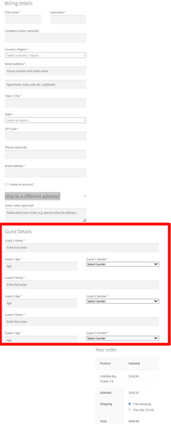 How to Add Dynamic Custom Fields to WooCommerce Checkout? - Tyche Softwares