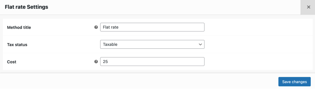 Configure Flat Rate Shipping