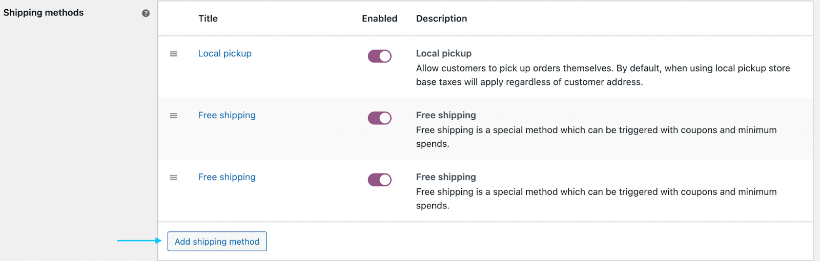How to Configure Flat Rate, Free Shipping & Table Rate Shipping in ...