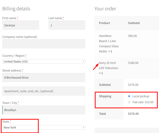 How to Hide a Shipping Method Based on Product and State in WooCommerce ...