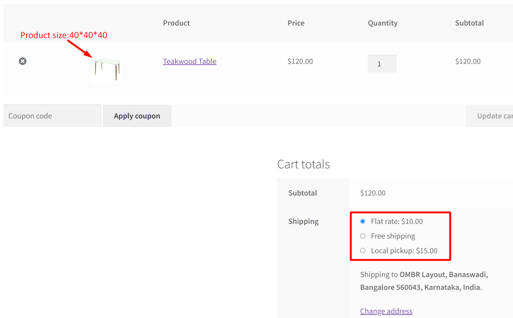 How to Enable or Disable Shipping Based on Product Dimensions in WooCommerce? - Tyche Softwares