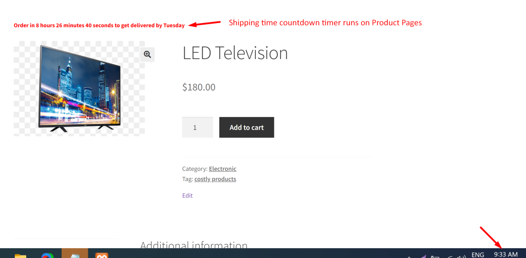 How to Add a Shipping Time Countdown Timer to WooCommerce Product Pages?