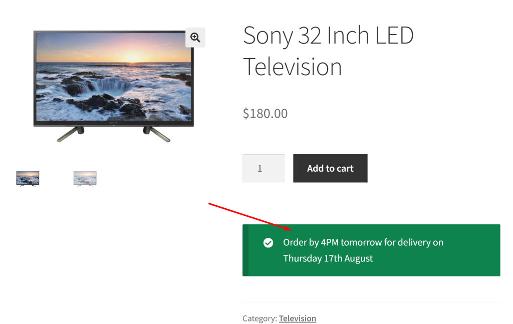 How to show the estimated delivery date or dispatch time on the WooCommerce product page? - Tyche Softwares