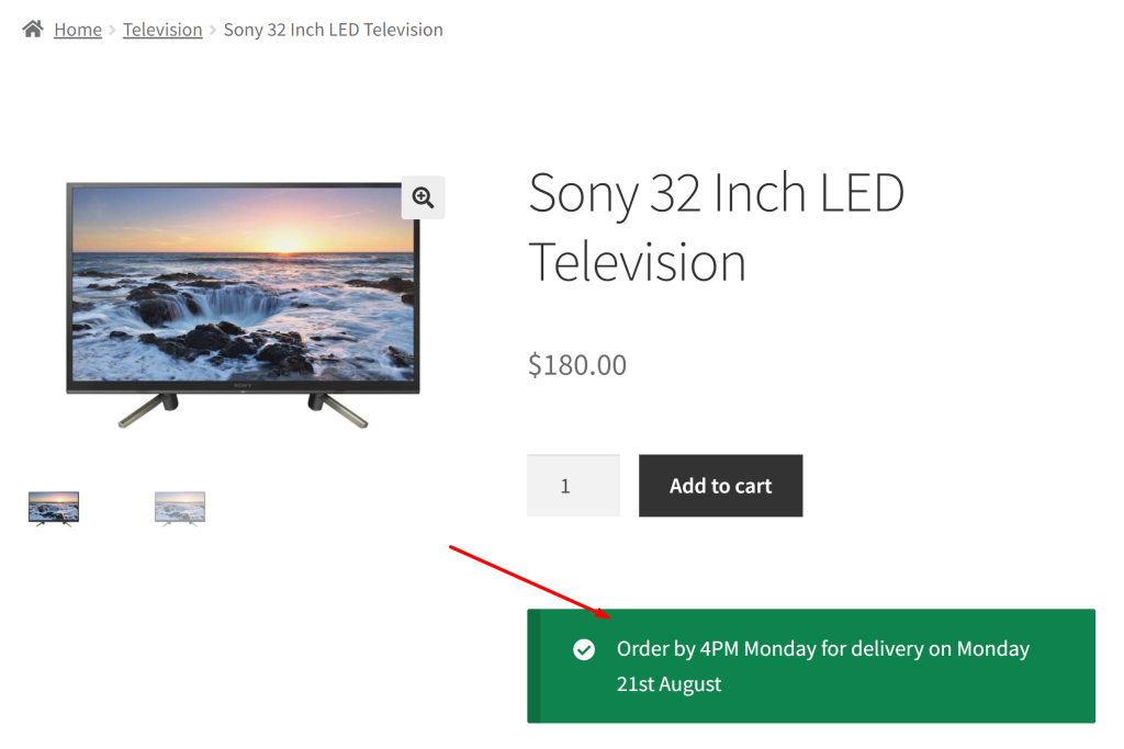 How to show the estimated delivery date or dispatch time on the WooCommerce product page? - Tyche Softwares