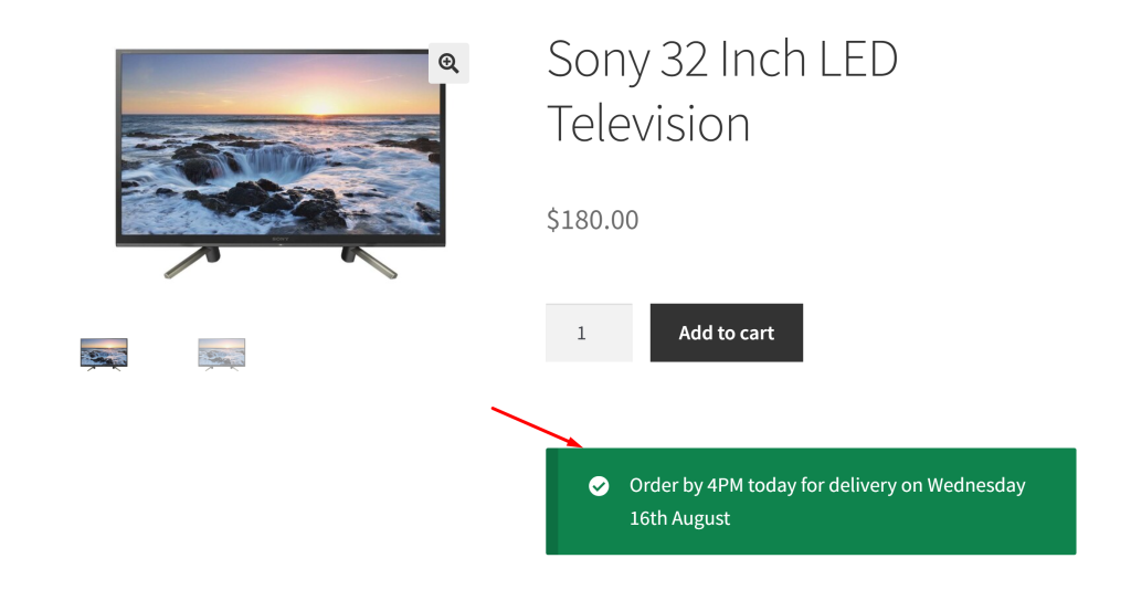 How to show the estimated delivery date or dispatch time on the WooCommerce product page? - Tyche Softwares