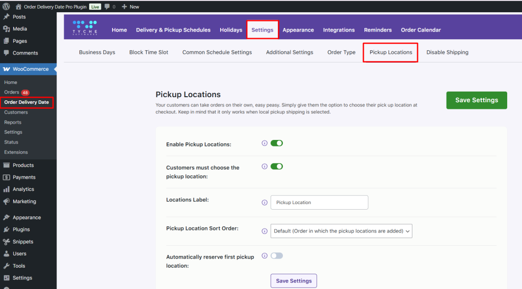 Detailed Step by Step Guide to Set Up WooCommerce Local Pickup with Multiple Pickup Locations - Tyche Softwares